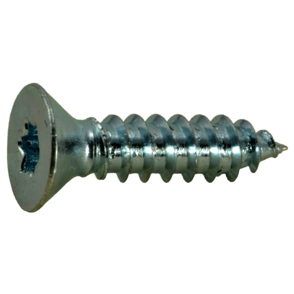 Midwest Fastener Sheet Metal Screw, #10 x 3/4 in, Zinc Plated Steel Flat Head Torx Drive, 20 PK 37017 - main